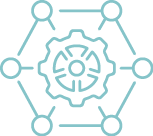 Icono de tecnología e inteligencia artificial