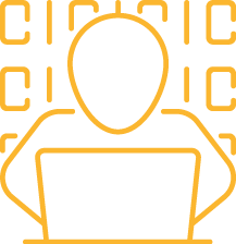 Icono de transformación digital